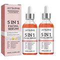 5 In 1 Face Serum 30% Vitamin C Moisturizing Whitening Anti Wrinkle Aging Niacinamide Hyaluronic Acid Facial Serum SkinCare 30ml