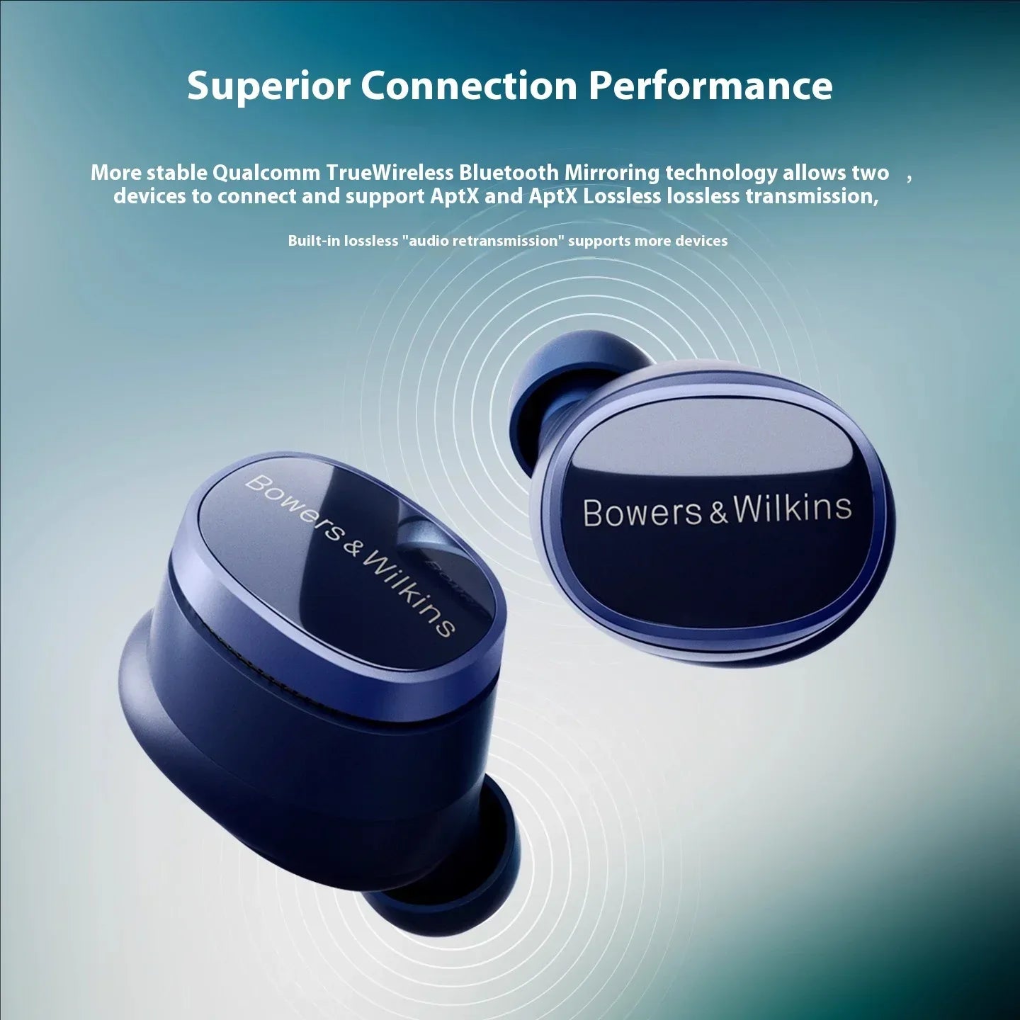 Bowers & Wilkins Pi8 Wireless ANC Earbuds by Tidesmit Tidesmit
