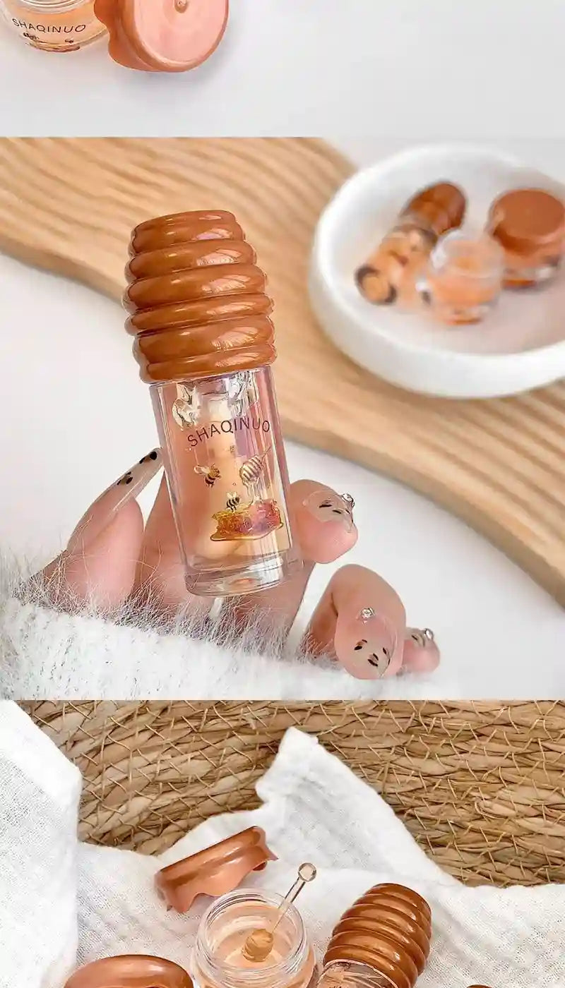 Honey Lip Oil Set – Nourishing Lip Treatment & Hydrating Care Lip Care Tidesmit