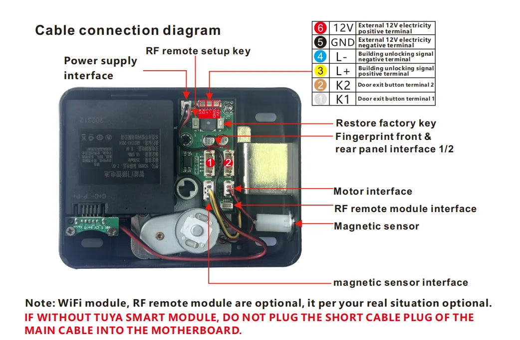 Smart Tuya WiFi APP Bluetooth Door Lock with Palm Vein Face Recognition Doorbell Waterproof Scissor Tongue Rim Locks No Drilling