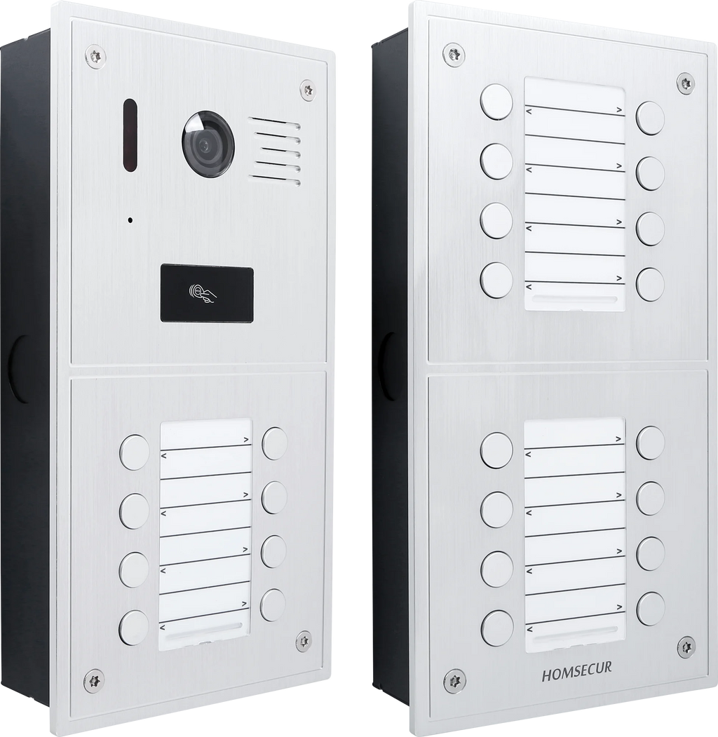 HOMSECUR Camera Doorbell  Outdoor Station BC151HD-24S For 24 Families HDK Series Video Door Phone Intercom