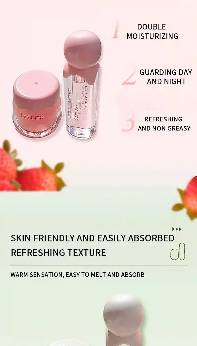Lip Care Set: Moisturizing Jelly Balm Day & Night Duo by Tidesmit Lip Care Tidesmit
