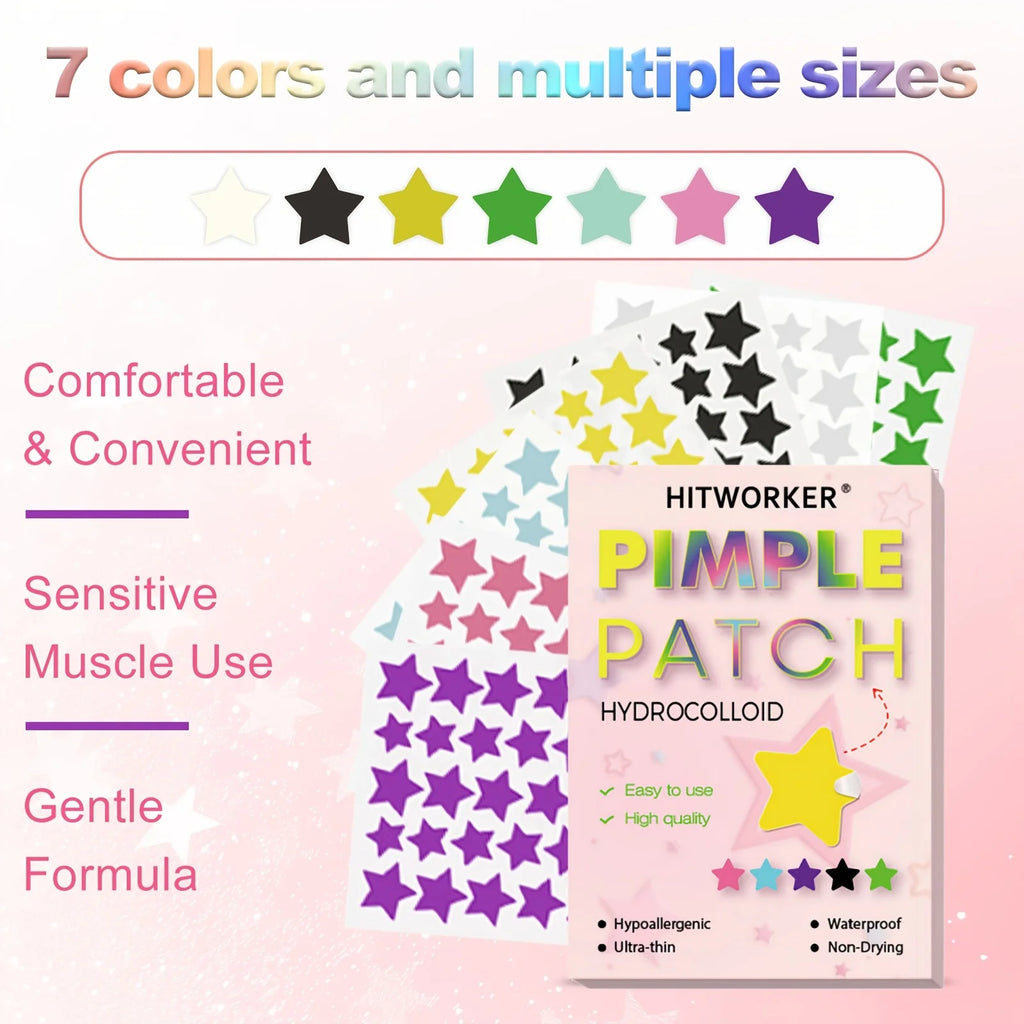 1680Pcs Hydrocolloid Emergency Concealer Patch Gentle and non-irritating, covering blemishes, acne, perfect concealer acne patch