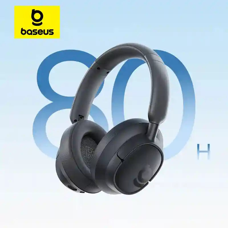 Wireless Headphones Over-Ear with 80-Hour Battery Life | Tidesmit Tidesmit
