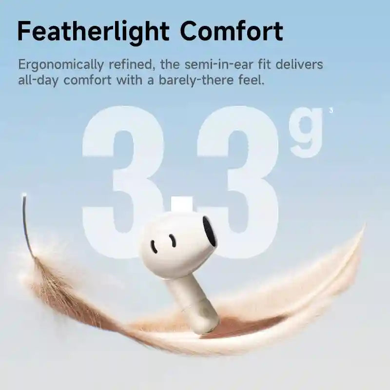 Wireless Earbuds with AI ENC, 40H Battery Life & Waterproof Build Tidesmit