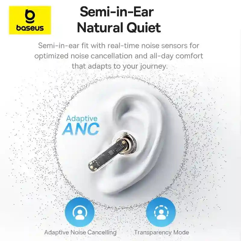 Wireless Earbuds with Active Noise Cancellation & Hi-Res Audio - Tidesmit Tidesmit