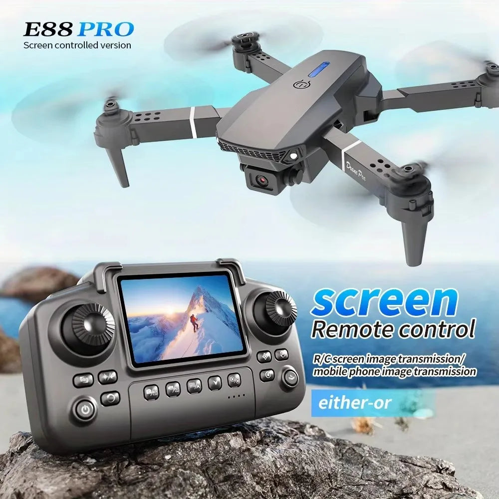 4K Camera Drone Foldable Quadcopter - Beginner-Friendly Tech Tidesmit