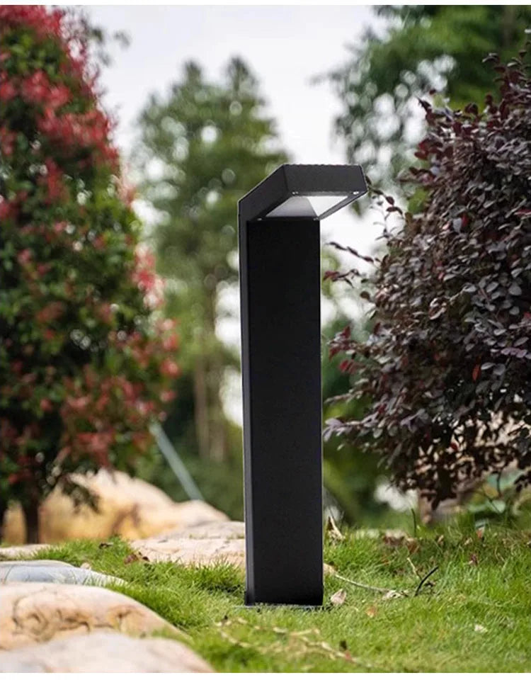 Waterproof IP65 LED Lawn Light AC85~265V 12W Seven Aluminum Street lamp For Garden Path Landscape Villa Courtyard Villa Decorate