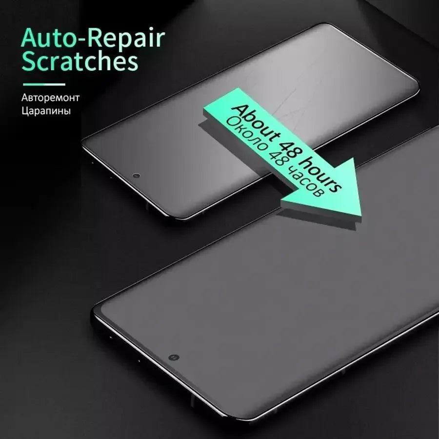 Realme Matte Hydrogel Screen Protector - Anti-Glare Anti-Scratch 2PCS Tidesmit