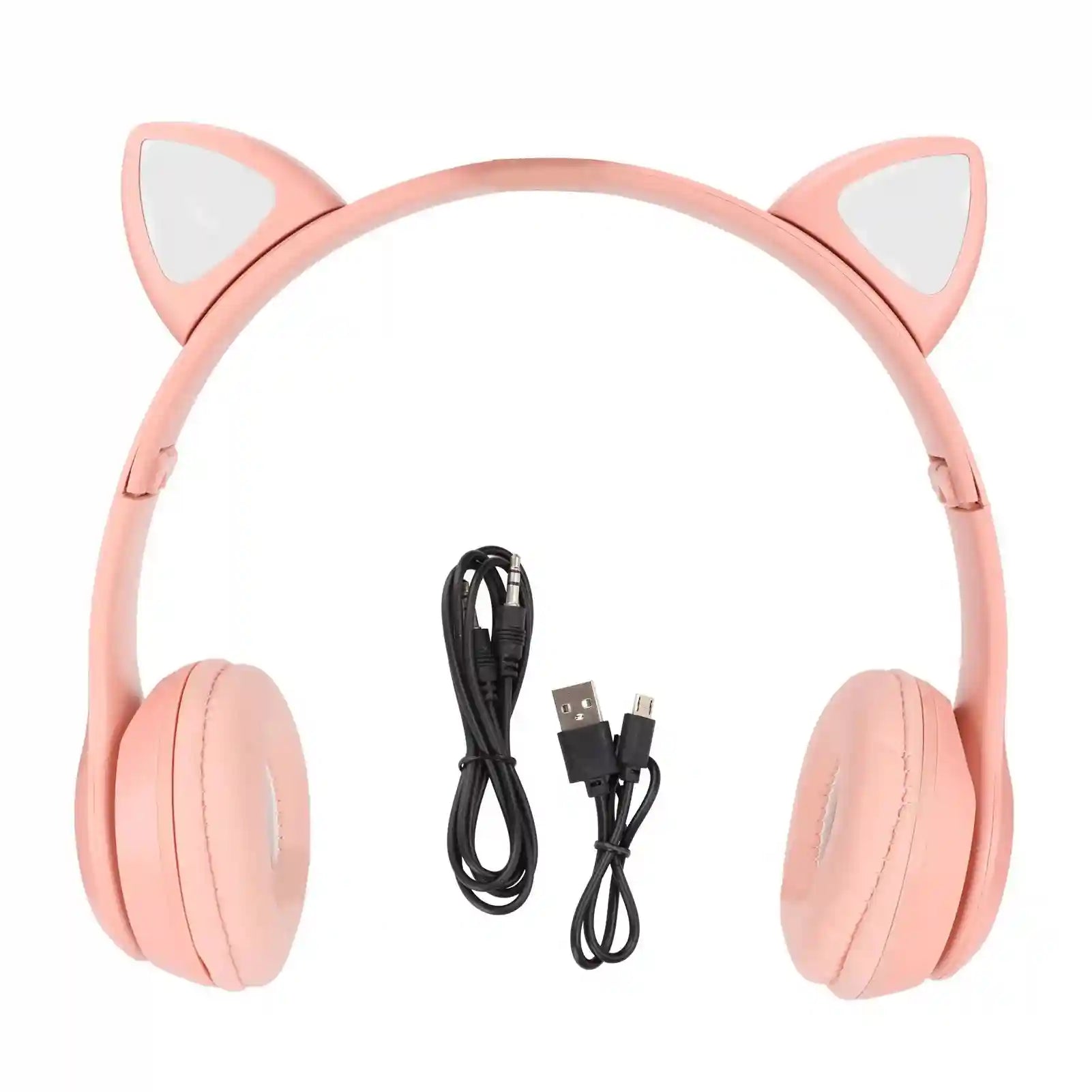 Wireless Over-Ear Headphones in Pink - Studio Sound & Noise Cancellation Tidesmit