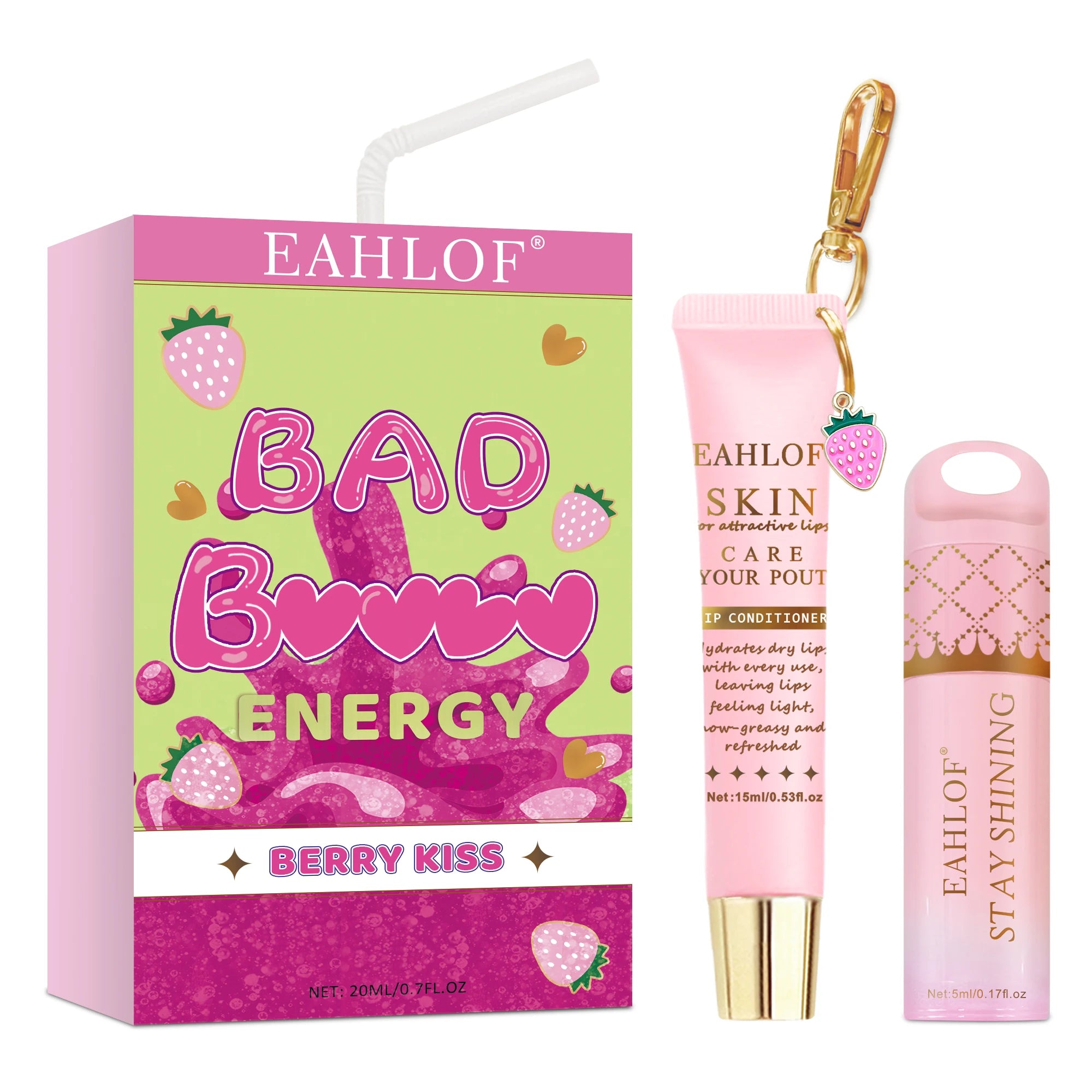 Moisturizing Lip Balm Mask - Intensive 15ml Treatment for Dry Lips Lip Care BERRY KISS 15ml Tidesmit