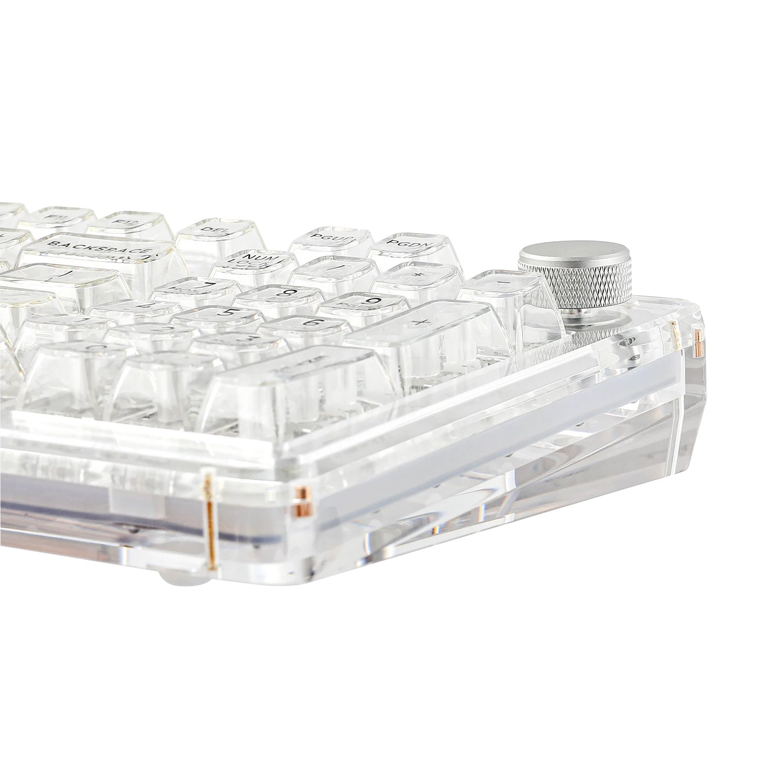 KiiBOOM Phantom 98 98-key Hot-swappable Wired/Bluetooth5.0/2.4GHz Wireless Acrylic Gasket Mechanical Keyboard