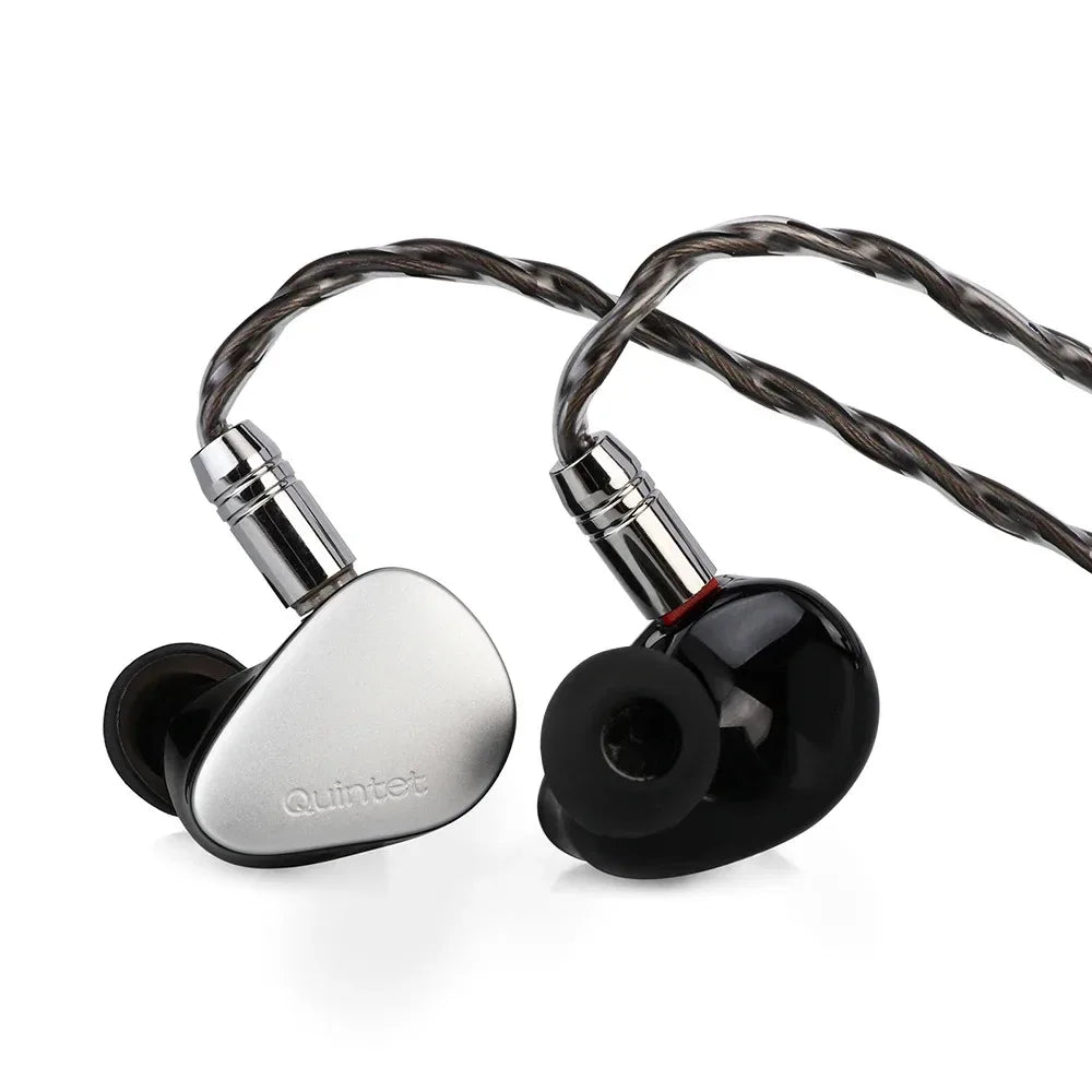 Kiwi Ears Quintet Quad Driver Hybrid IEM by Tidesmit Tidesmit