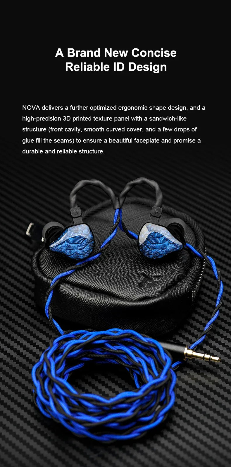 Truthear NOVA 1DD+4BA Wired IEM Earphones by Tidesmit Tidesmit