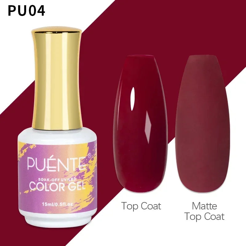 3D Sculpture Gel Nail Polish 15ml - Professional Soak Off Formula Permanent Makeup Machines PU04 Tidesmit
