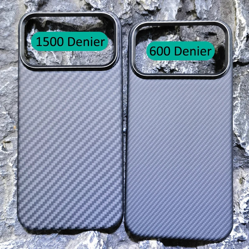 Aramid Fiber iPhone 17 Pro Max Case | Slim Military-Grade Cover Tidesmit