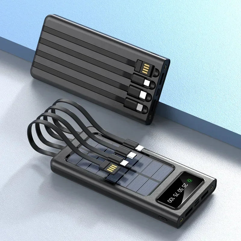 Tidesmit 200000mAh Solar Power Bank - Fast Charging Portable Charger Tidesmit