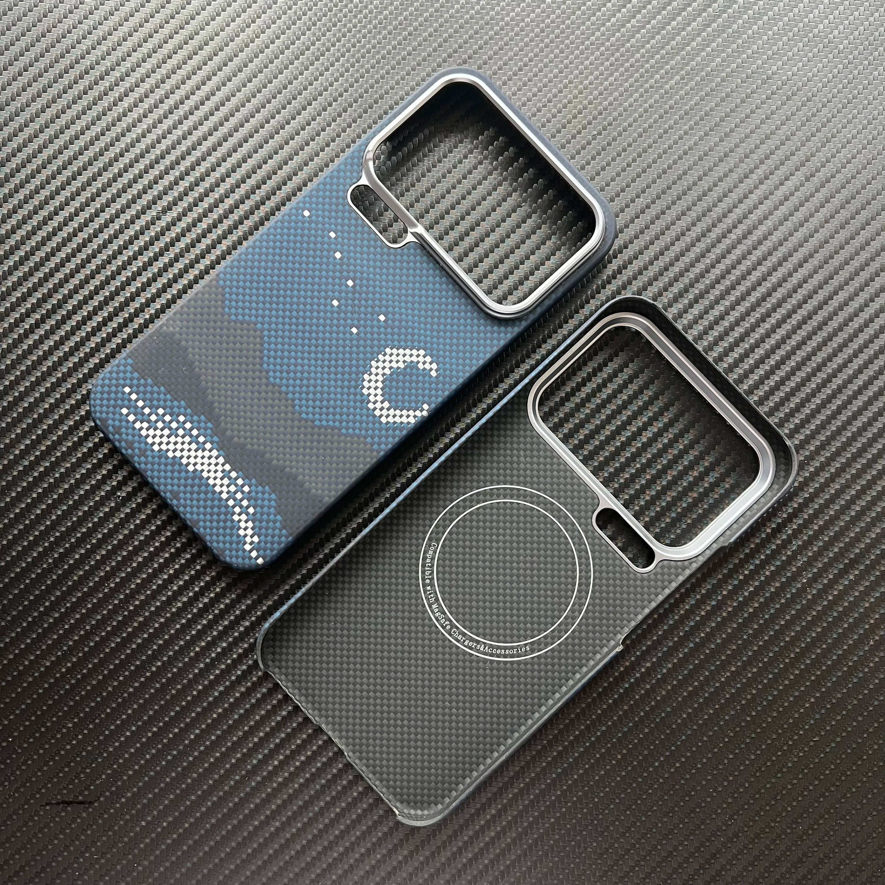 Xiaomi 17 Pro Max Kevlar Case - Slim Fit Magnetic Aramid Fiber Cover China Mainland Tidesmit