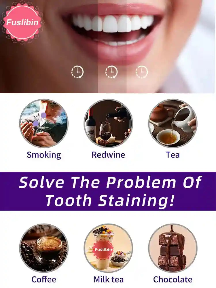 Tidesmit Glorysmile teeth whitening toothpaste tube for daily deep cleaning and fresh breath