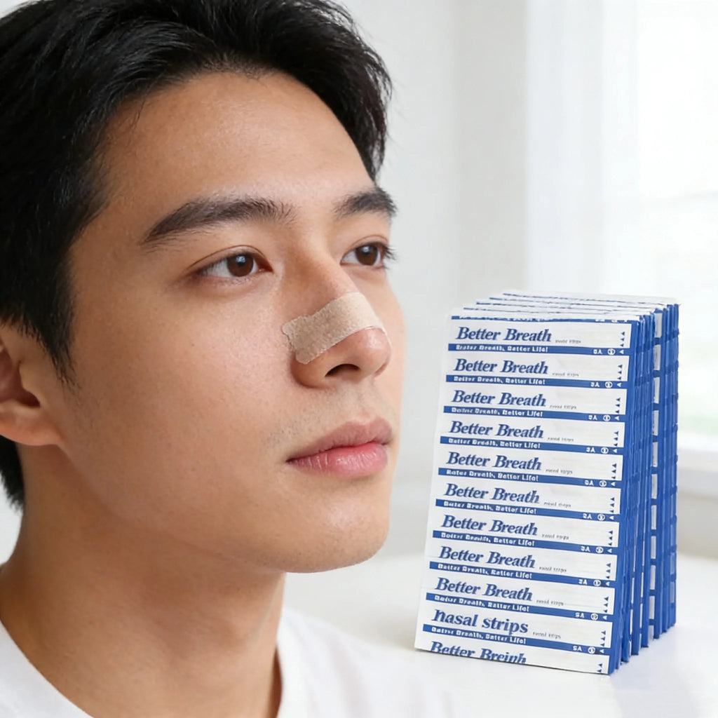 300/200/100PCS Breath Nasal Strips for Better Sleep Snoring Aid Nose Patch for Easier Breathing Sleep Aid Device