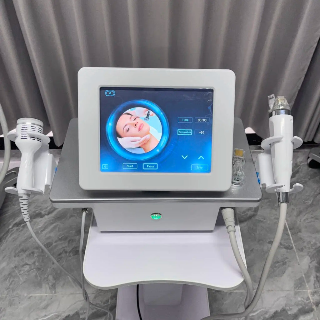 RF Microneedling Machine | Fractional Micro Needle Skin Treatment Device Scrubs Treatments Tidesmit
