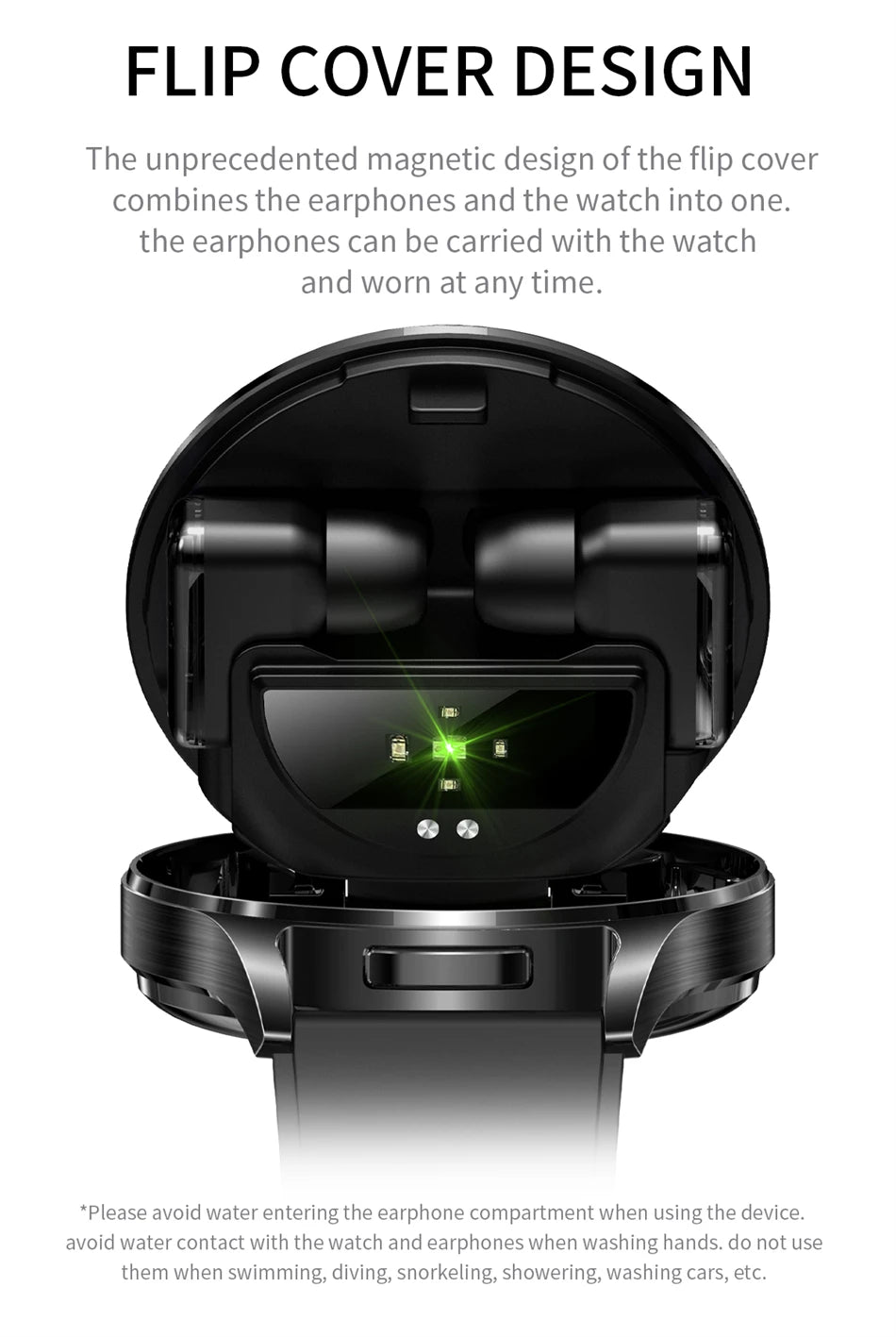 LIGE New 2-in-1 Smart Watch with TWS Bluetooth Earphones Heart Rate Blood Oxygen Monitor New Sport Fitness BT Call Music Watches
