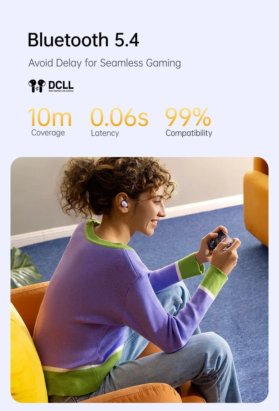 Wireless Earbuds Bluetooth 5.4 with 38H Playtime by Tidesmit Tidesmit