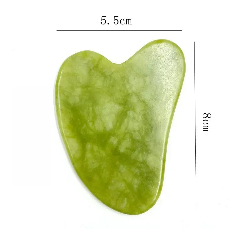 Jade Roller and Gua Sha Set | Natural Stone Facial Lifting Massage Tool Body Shaping Massage Equipment Tidesmit
