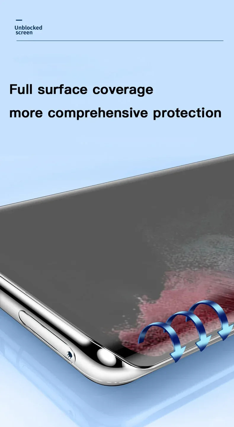 Privacy Ceramic Screen Protector for Samsung Galaxy S24 Ultra Tidesmit
