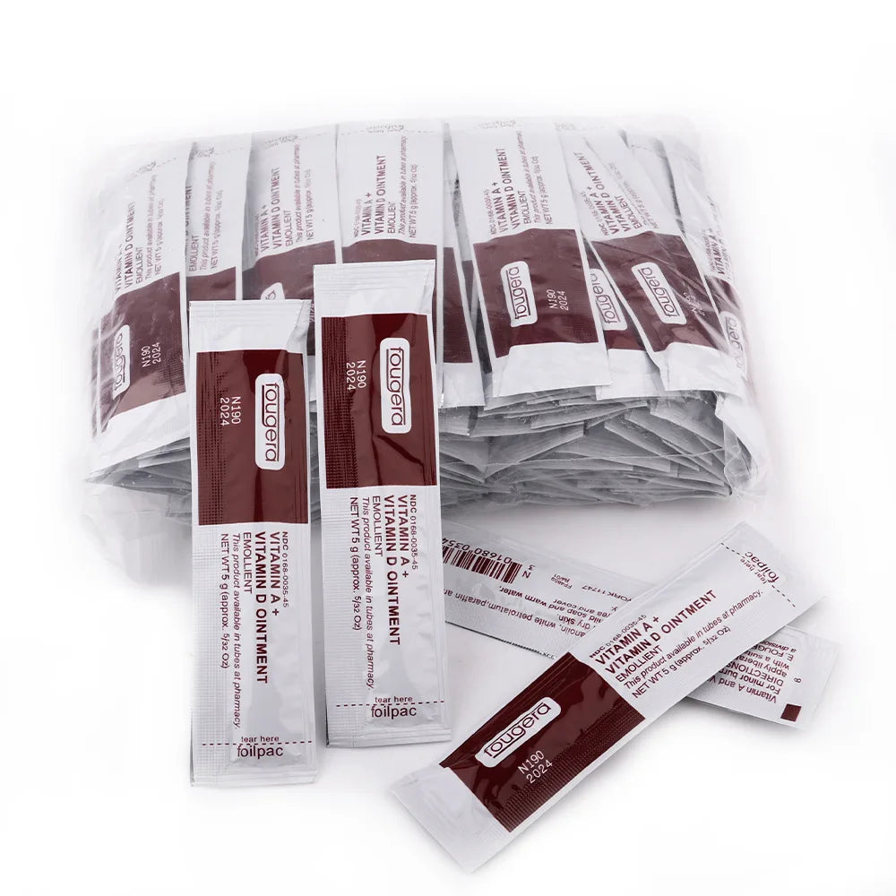 Fougera Vitamin A D Tattoo Aftercare Ointment for PMU, eyebrow, and lip healing and anti-scar skin nourishment.