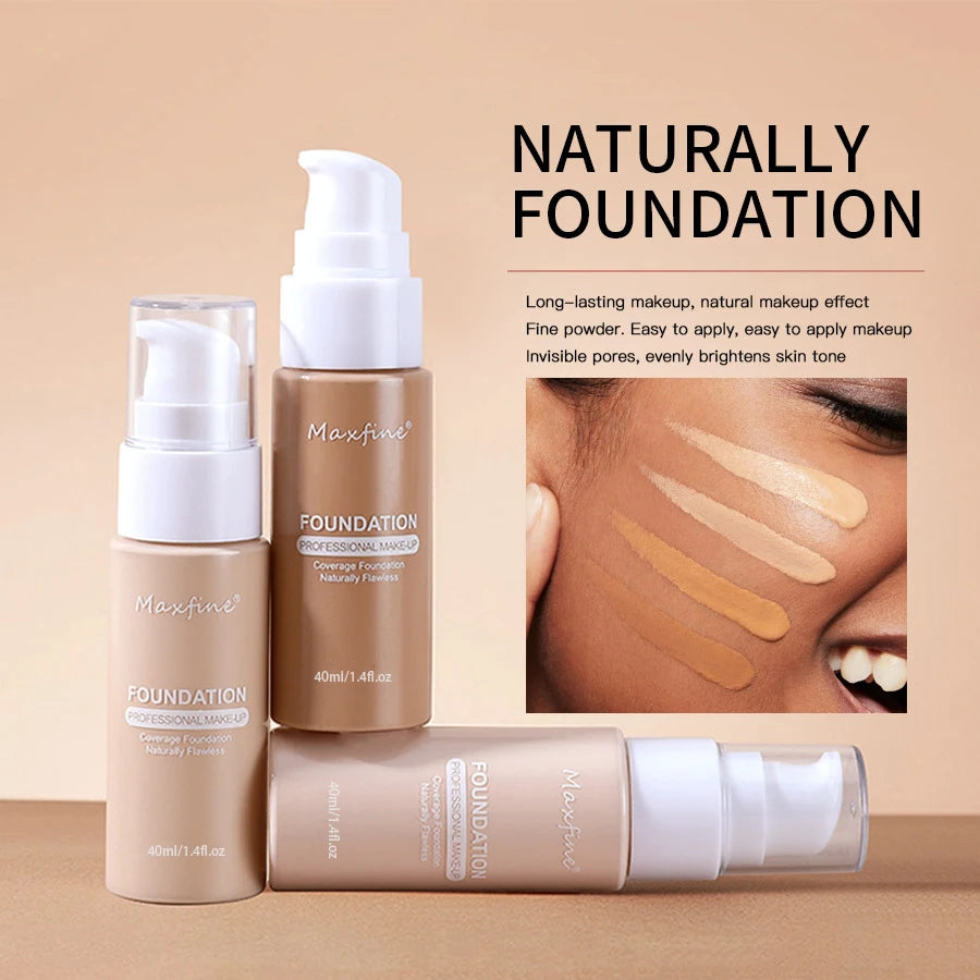 Tidesmit 12 color liquid foundation texture close-up for moisturizing long lasting high coverage face makeup