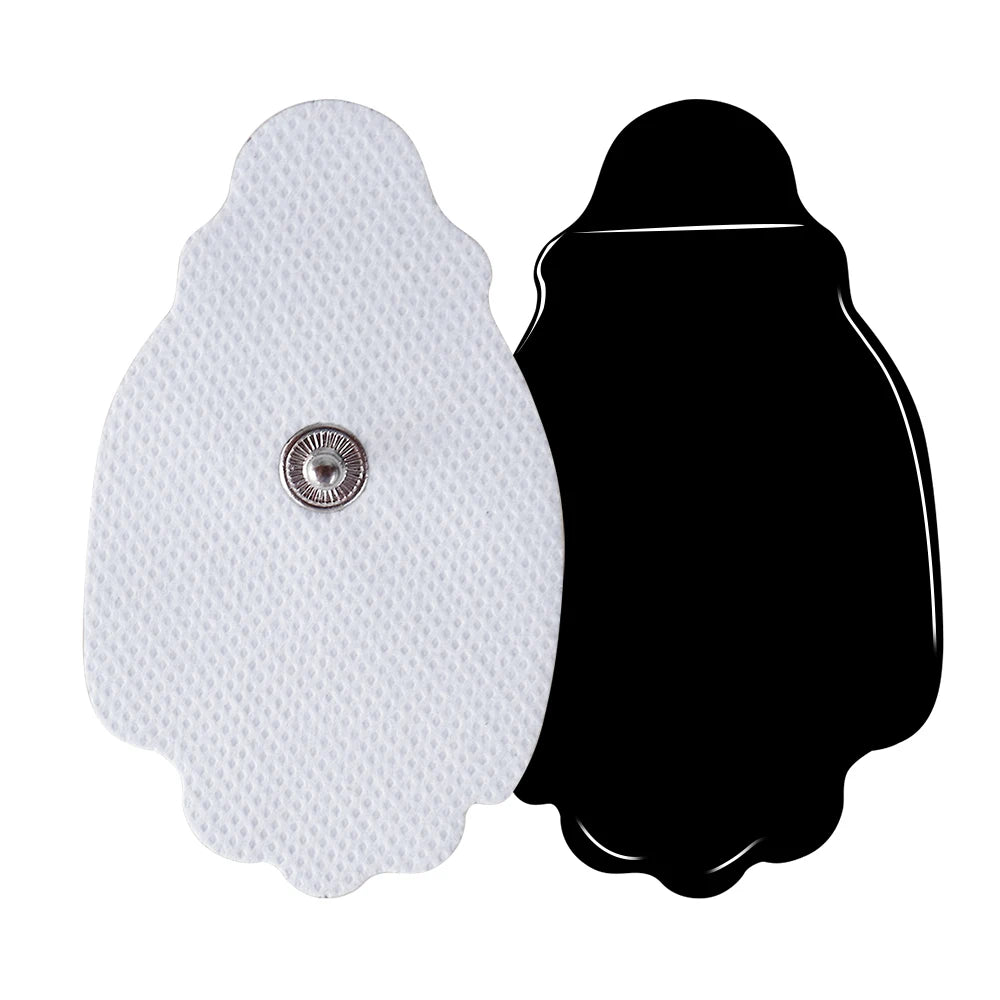 TENS Unit Electrode Pads: Reusable Muscle Stimulator Gel Sets Back Massage Instrument Tidesmit
