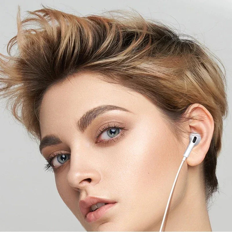 USB-C Wired Earbuds with Mic – Tidesmit In-Ear Headphones for Devices Tidesmit
