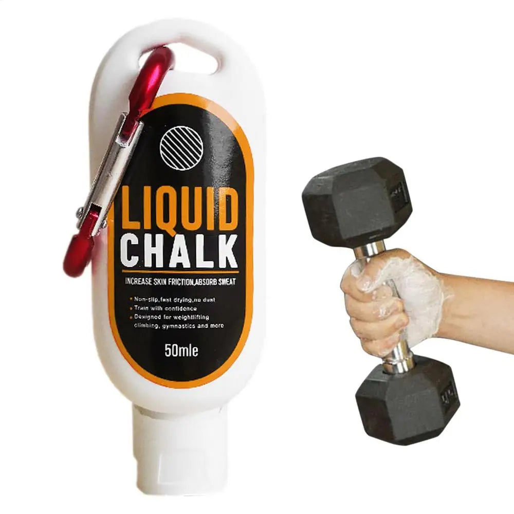 30/50/100ml Sports Liquid Magnesium Powder Fitness Lifting Anti Slip Cream Grip Liquid Magnesium For Indoor Rock Climbing Gym
