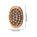 Anti Cellulite Massage Wooden Body Brush - Natural Dry Skin Tool Body Shaping Massage Equipment NO.2 Tidesmit