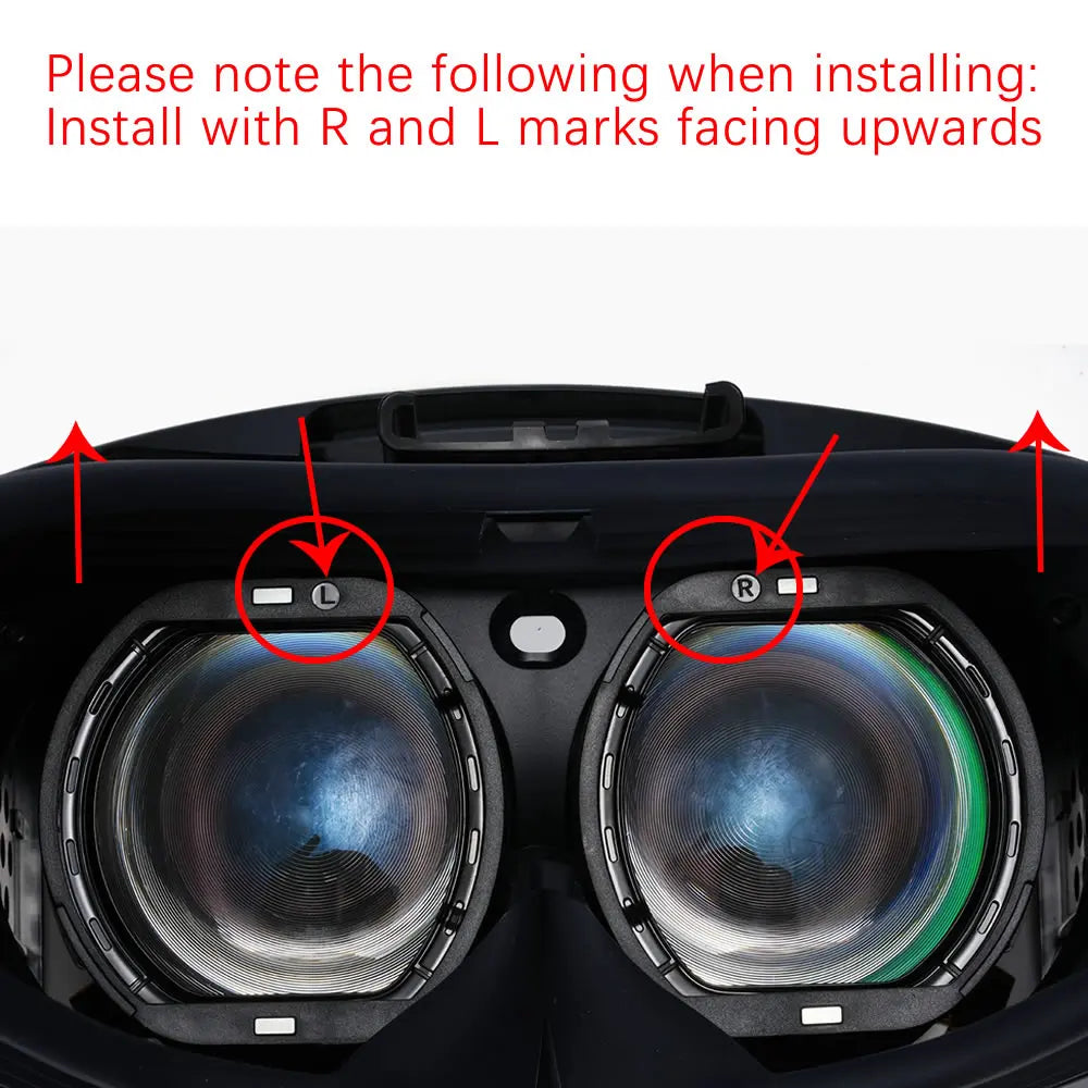 PS VR2 Prescription Lenses - Custom Anti-Blue Light Frames for VR Tidesmit