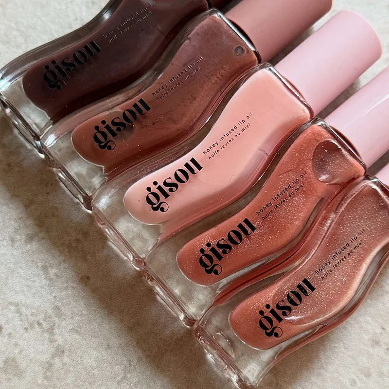 Plumping Lip Oil Gloss - Hydrating Tinted Treatment & Sheer Tint Lip Care Tidesmit