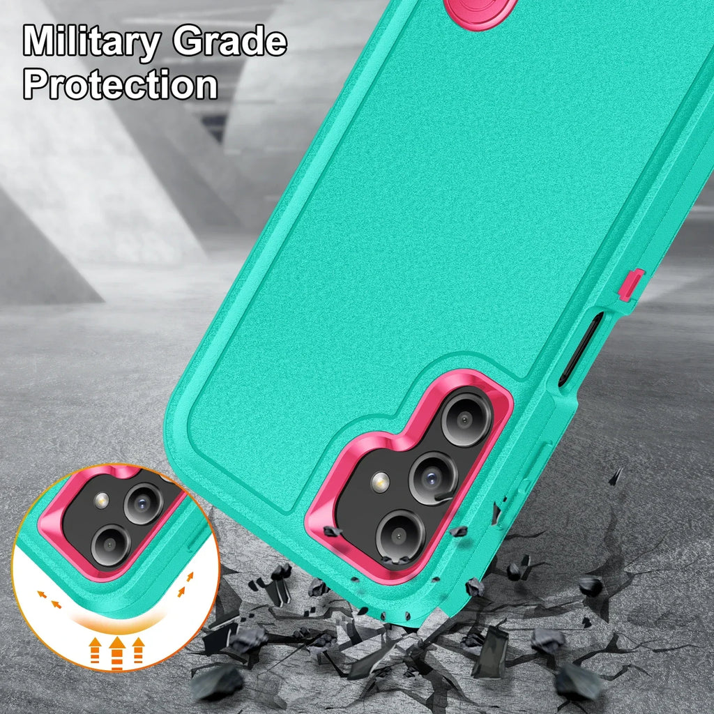 Samsung Galaxy A56 Case with Integrated Kickstand - Shock-Absorbing Cover Tidesmit
