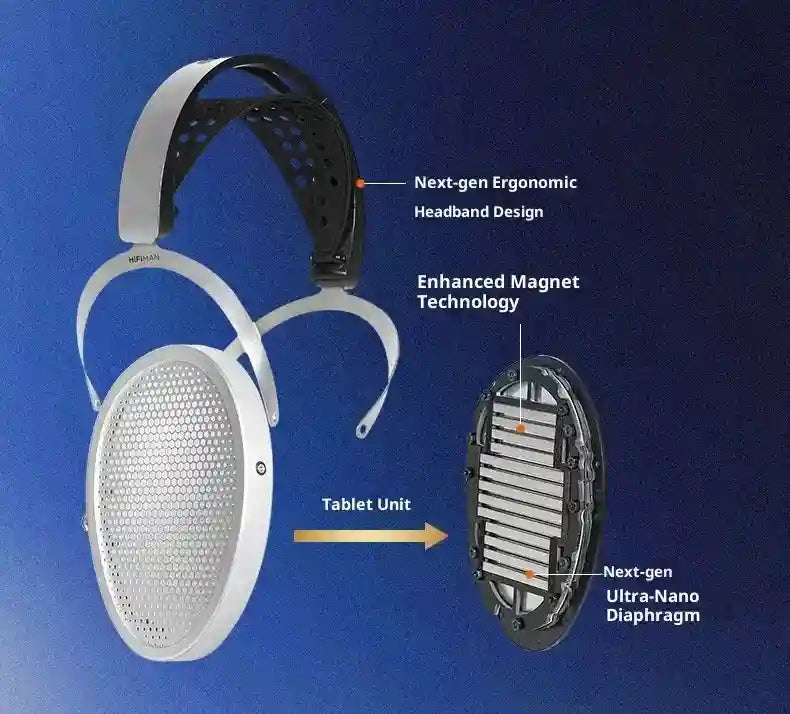 HIFIMAN Edition XV Open Back Headphones - Wired Audiophile Precision Tidesmit
