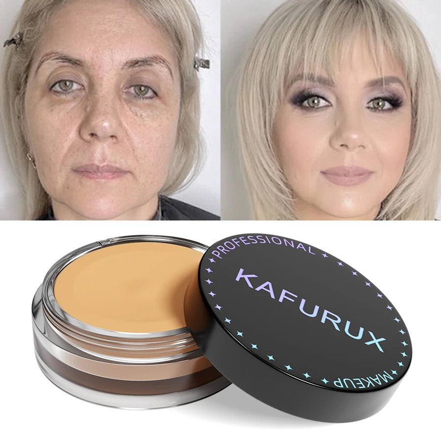 Tidesmit 9 Colors full coverage waterproof foundation swatch showing long lasting matte finish for scars and tattoos