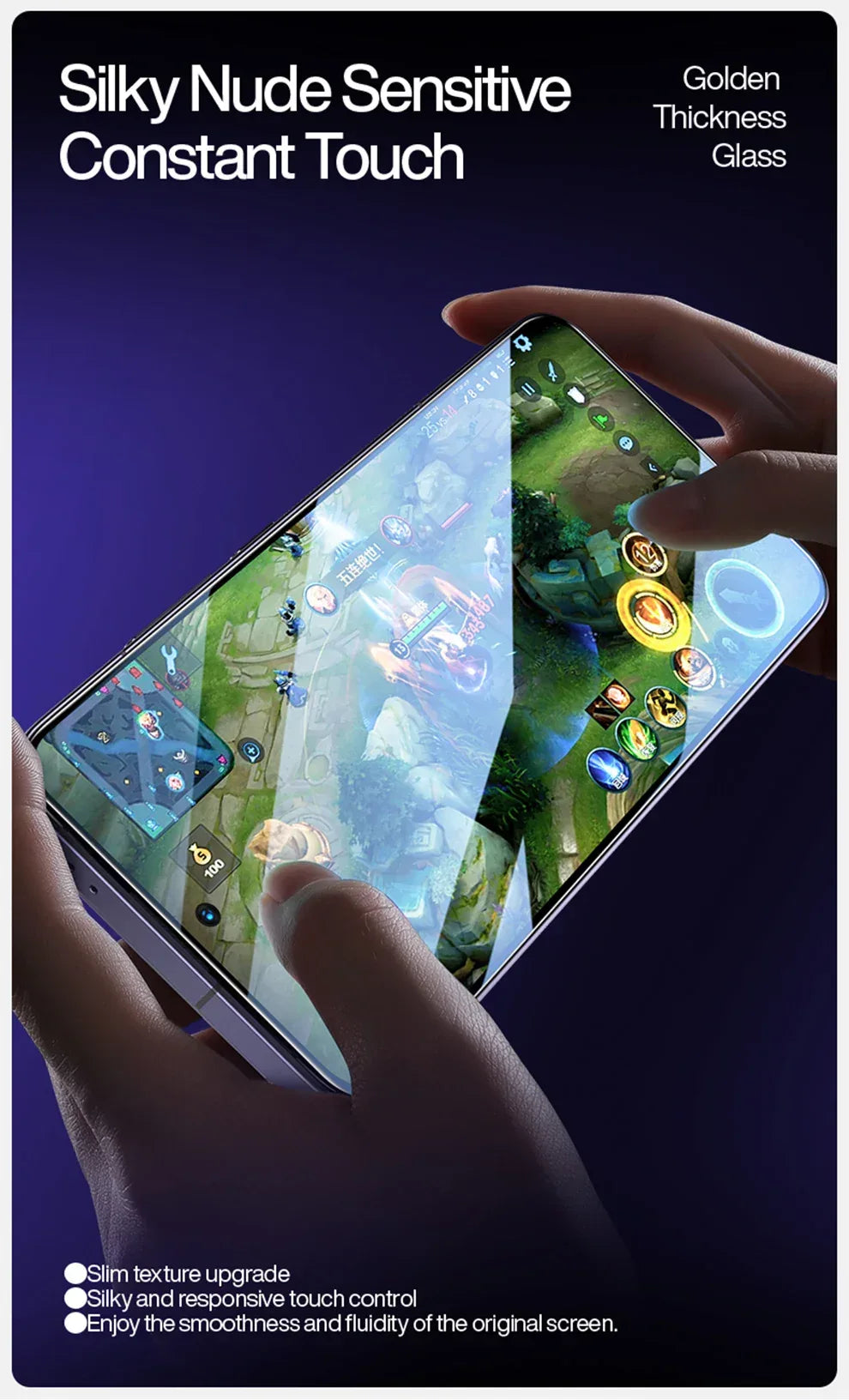 Samsung S25 Ultra Screen Protector | 9H Hardened HD Glass | Tidesmit Tidesmit