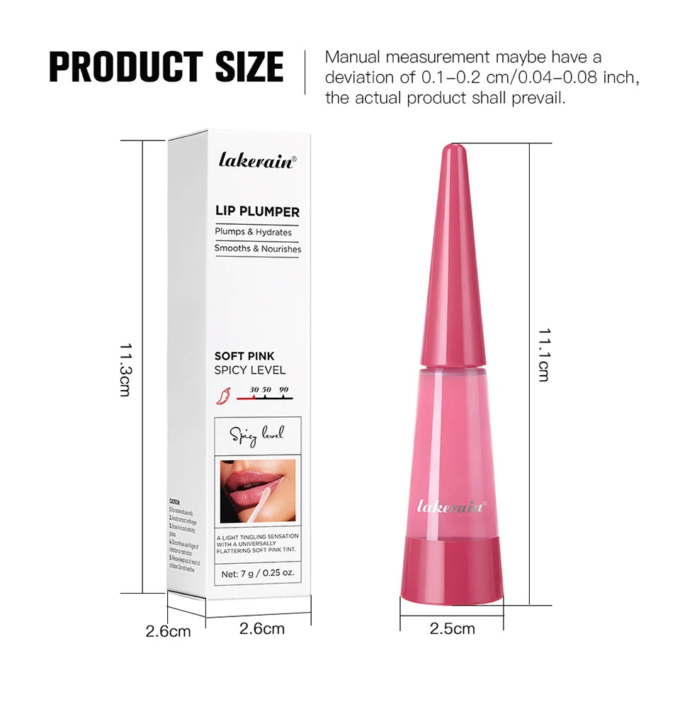 Lip Plumper Gloss Hydrating Shine - Nourishing Formula for Fuller Lips Lip Care Tidesmit