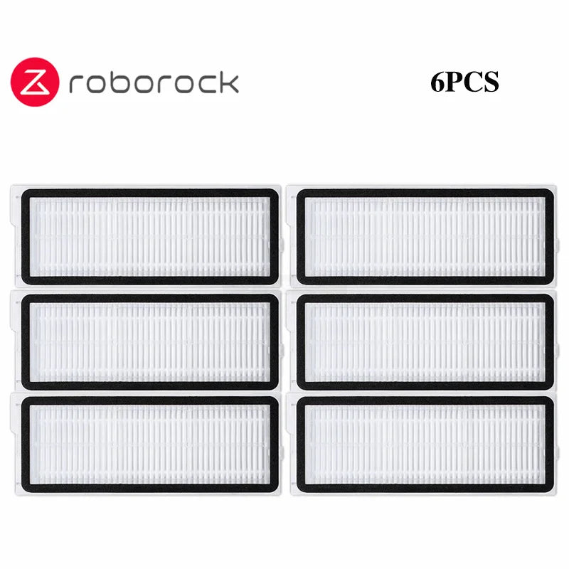 Tidesmit replacement accessory kit including dust bags, brushes, and mop cloths for Roborock Q Revo vacuum series.