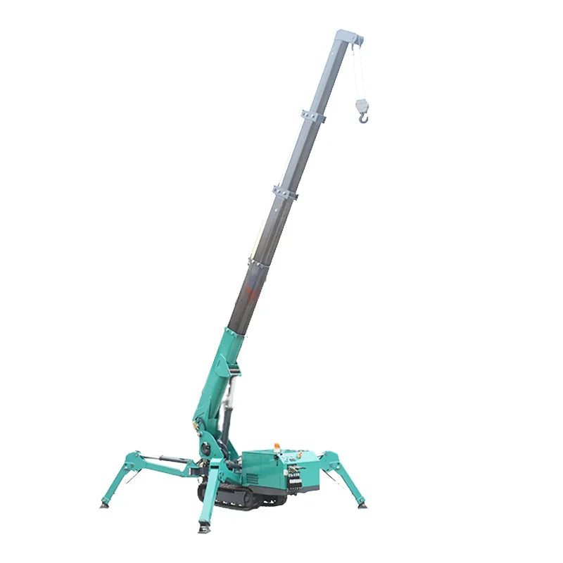Customizable 3T Spider Crane Lifting Crane with 3m Fly Jib for Special Heavy Duty Industrial Lifting Requirements
