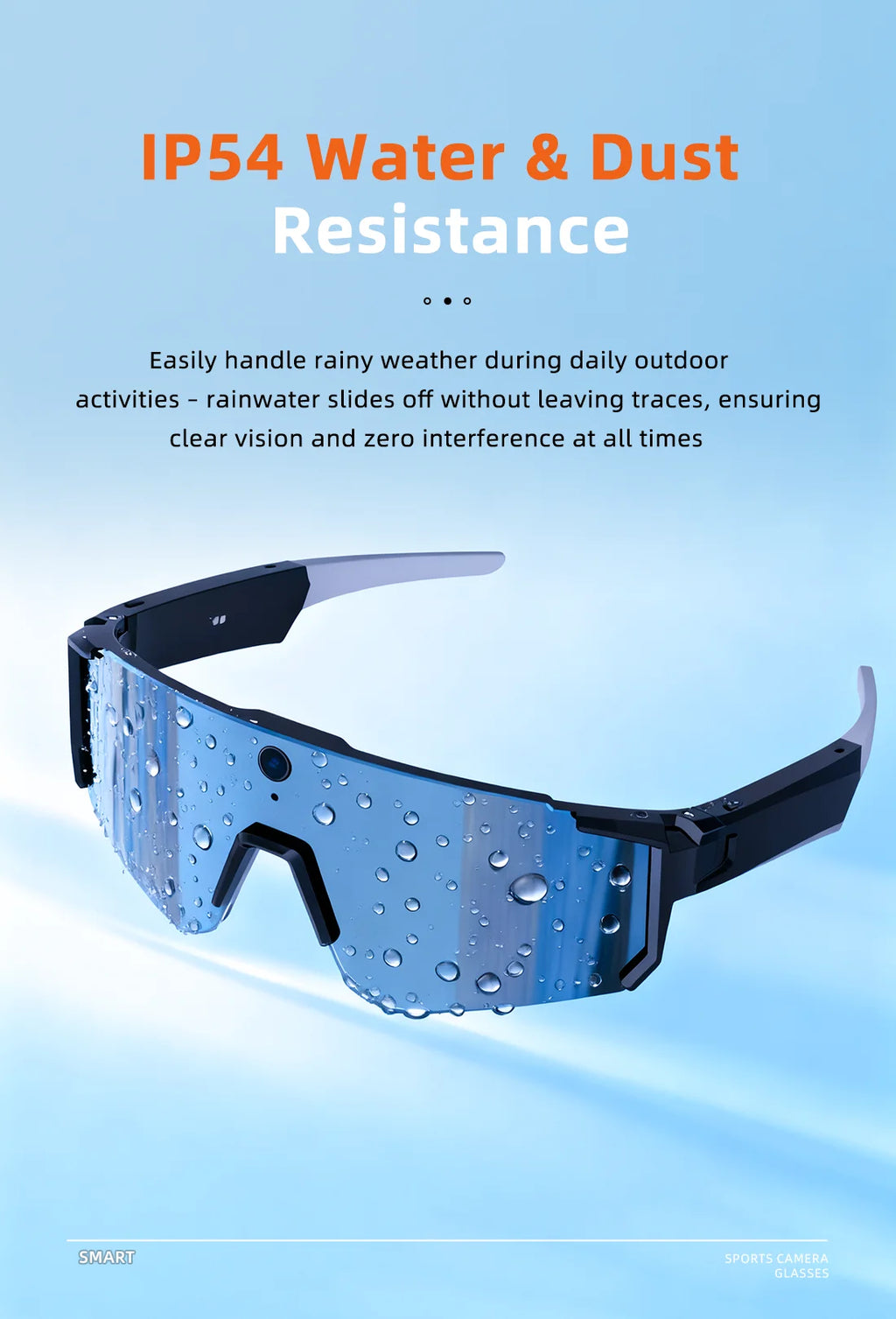4K Polarized Smart Sunglasses with Bluetooth Audio & Camera - Tidesmit Tidesmit
