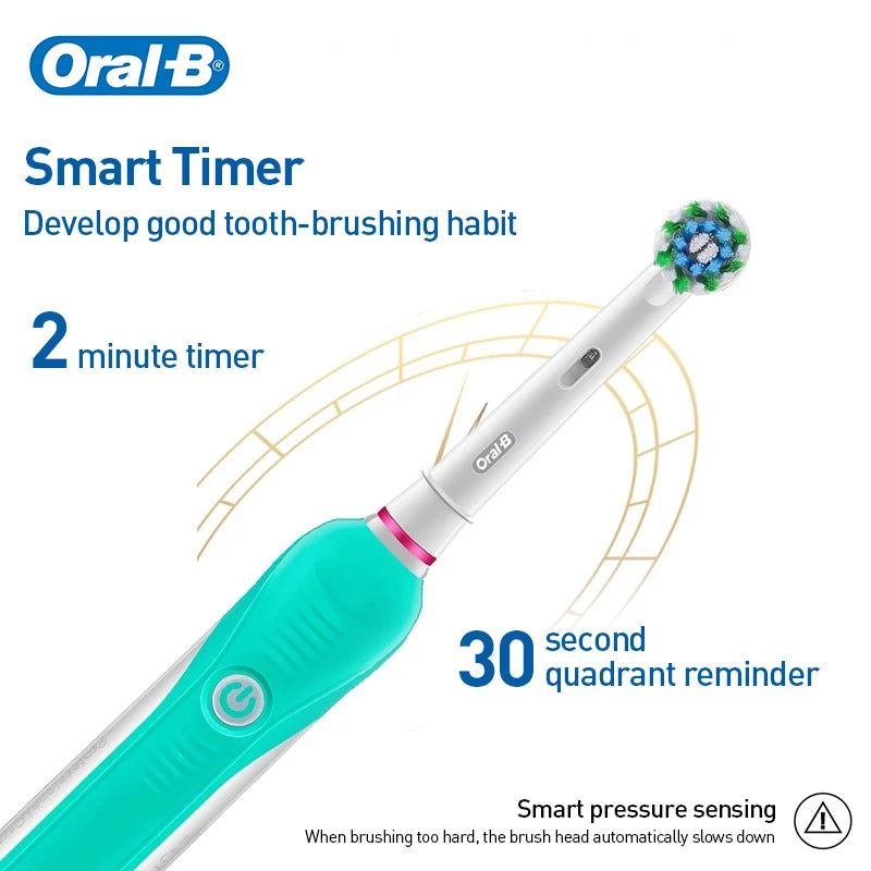 Oral B Sonic Electric Toothbrush PRO4000 RPO600 D12 Vitality Rotating Tooth Brush for Adults Oral Cares Rechargeable Waterproof