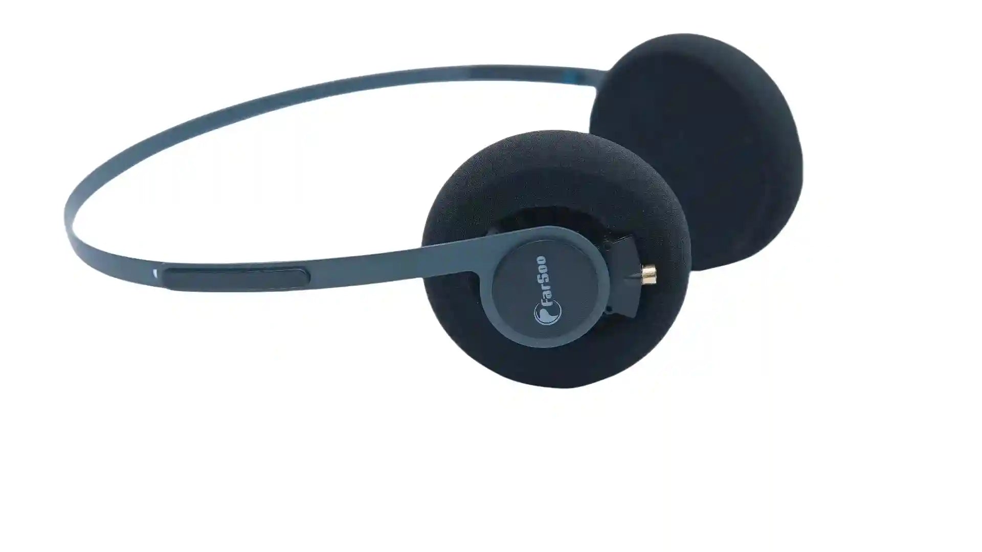 Wired Retro Headphones - Lightweight HiFi Stereo Over Ear Audio KPH40 mmcx gray China Mainland Tidesmit