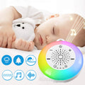Baby Sleep White Noise Machine USB Rechargeable Timed Shutdown Sleep Machine Baby Sound Player Night Light Timer Noise Player
