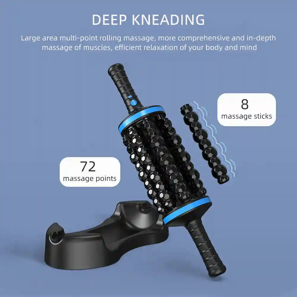 Electric Massage Roller - Deep Tissue Muscle Relief with Heat Therapy Massage Roller Tidesmit