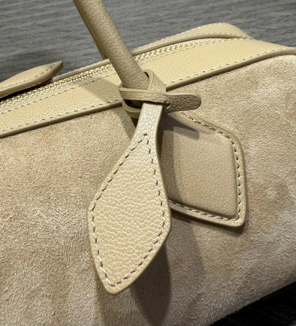 2026 high-quality genuine leather sausage bag, high-end customized high silk gloss leather handbag, women's shoulder bag